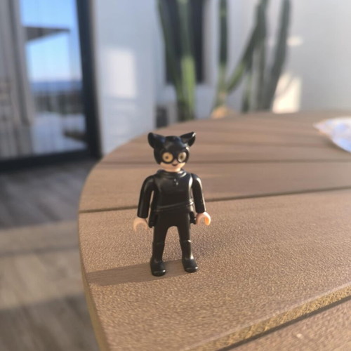 Cat Woman DC Playmobil figure Kinder surprise like new