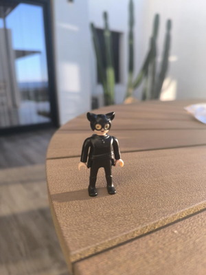 Cat Woman DC Playmobil figure Kinder surprise like new