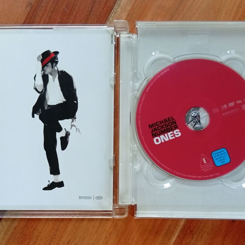 Michael Jackson Number Ones DVD used, PAL European region