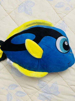 Dory (Nemo) fish plush like new, 38 cm, soft texture