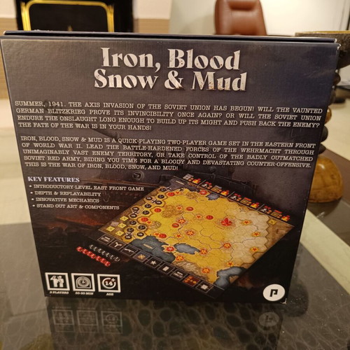 Iron, Blood, Snow & Mud board game