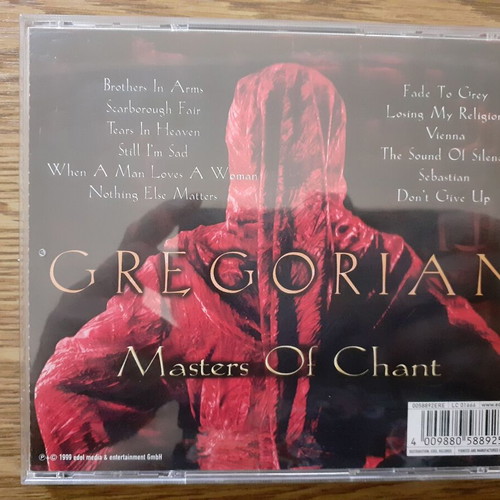 Gregorian pack Masters Of Chant Chapters I, II, III original music CD