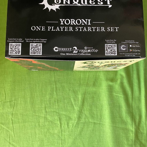Conquest Yoroni one player starter set