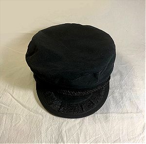 Καπέλο Ναυτικό Καλοκαιρινό Μαύρο Μπλε
