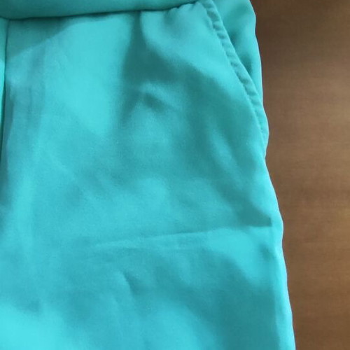 Piazza Italia bell-bottom pants for girl 11 years like new, green turquoise