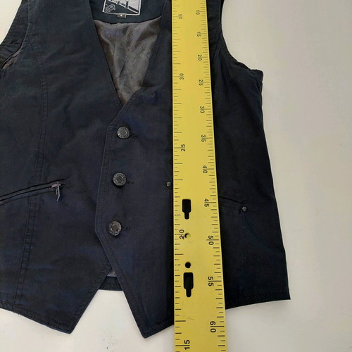 Tom Tompson men's sleeveless vest new, black, size small