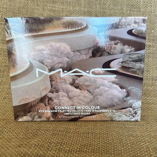 MAC palette with 12 unfiltered nudes eyeshadows new
