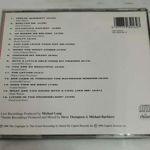 Joe Cocker Live CD, pop