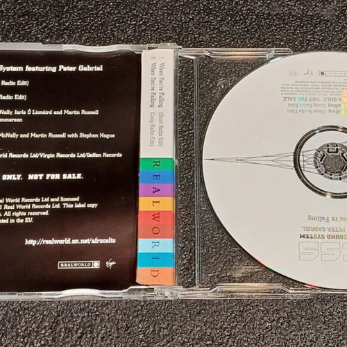 Afro Celt Sound System Featuring Peter Gabriel When You're Falling CD used