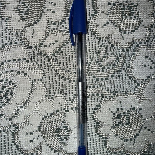 Blue pen
