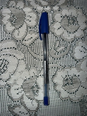 Blue pen