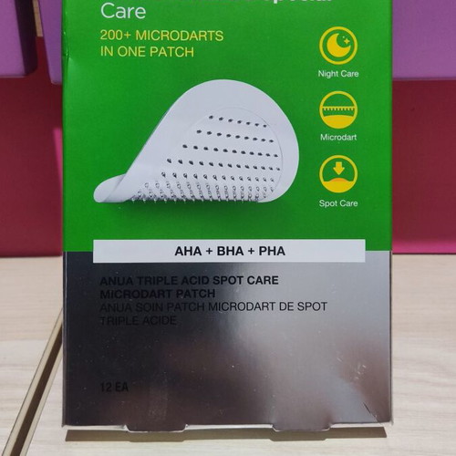 Anua Triple Acid Spot Care Microdart Patch 12 pieces new