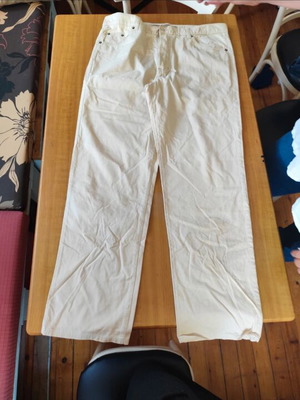 Camel vintage men's pants, beige