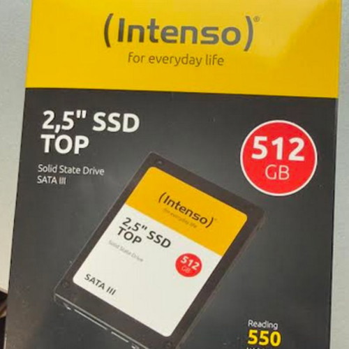 Intenso Top Perform SSD 512GB 2.5'' type new