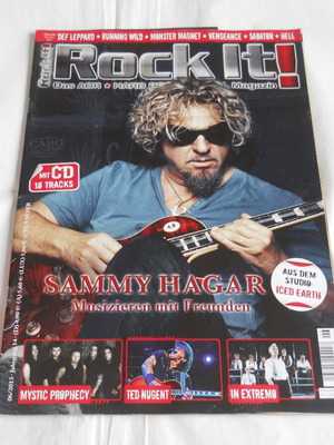 Rock It! German magazine with compilation CD November/December 2014 like new