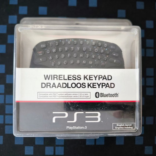 PS3 Wireless Keyboard new, original controller accessory