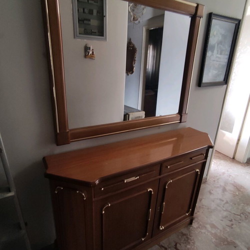 Entrance furniture with mirror used