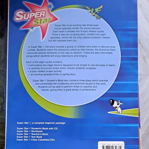 Super Star 1 Student's Book New, English