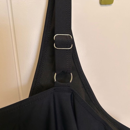 Women's plus size swimsuit 9XL 58 black new