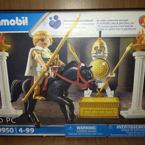 Playmobil Mythology Olympian Gods and Alexander the Great 15-piece set new