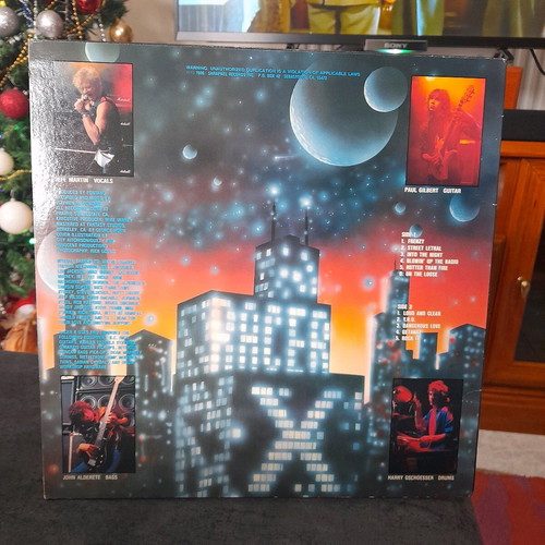 Racer X Street Lethal LP used metal album