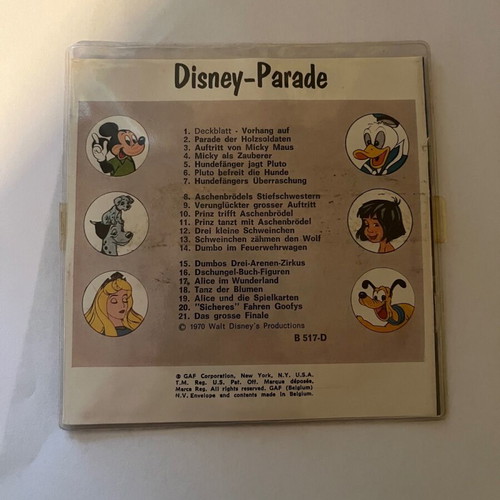 View Master Disney Parade film new