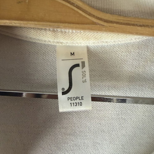 Polo shirt like new with embroidered dance school logo, size M