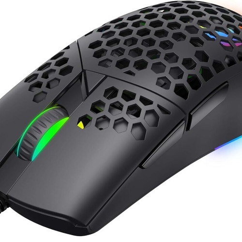 Havit MS1036 Wireless gaming mouse new, 7200 DPI, RGB, 7 buttons