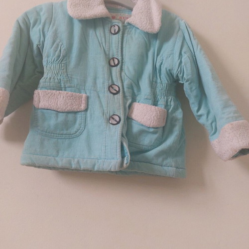 Children's jacket with fur lining like new, 1-2 years old