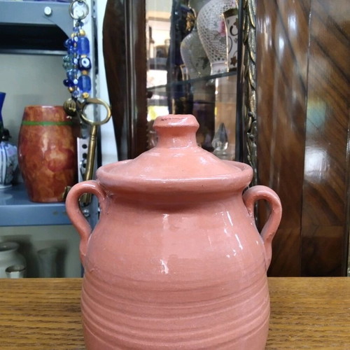 Clay Fireproof Cooking Pot Like New 16x15x11 cm