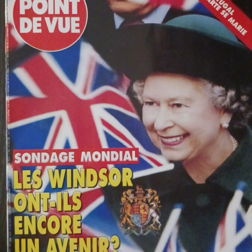 Point de Vue magazine Queen Elizabeth