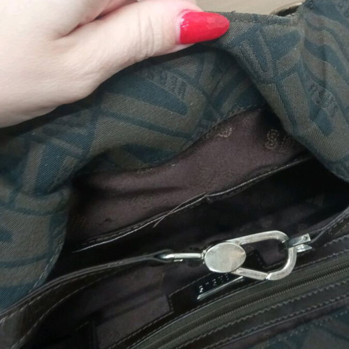 Versus bag brown like new shoulder