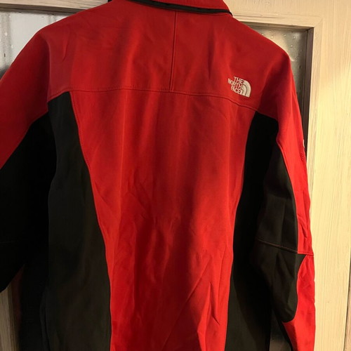 The North Face jacket used, size S, red