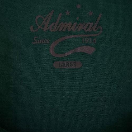 Cropped Tshirt Admiral like new, blue and green, size L