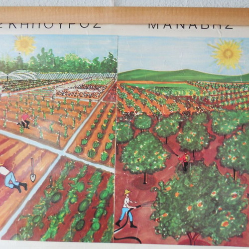 Old school map Gardener - Greengrocer used
