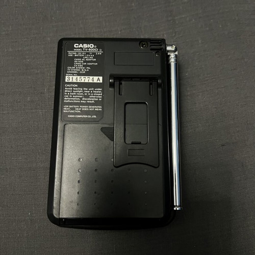 Casio TV-600CI used collectible TV
