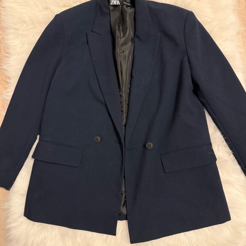 Zara blazer blue like new, size S