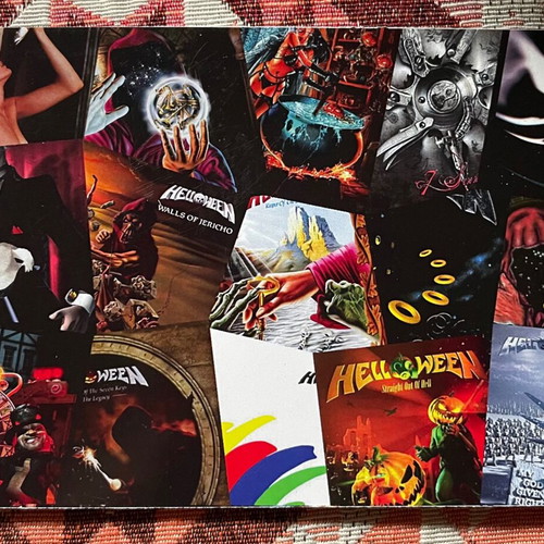 Helloween postcard new fan made