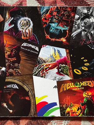 Helloween postcard new fan made