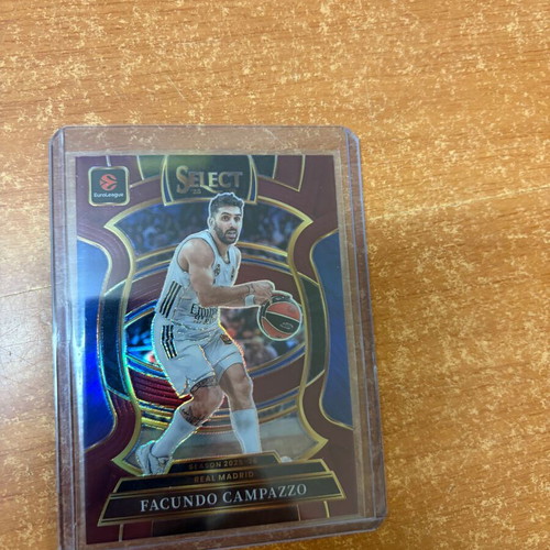 Facundo Campazzo 2025-26 Panini Select EuroLeague Purple Card New