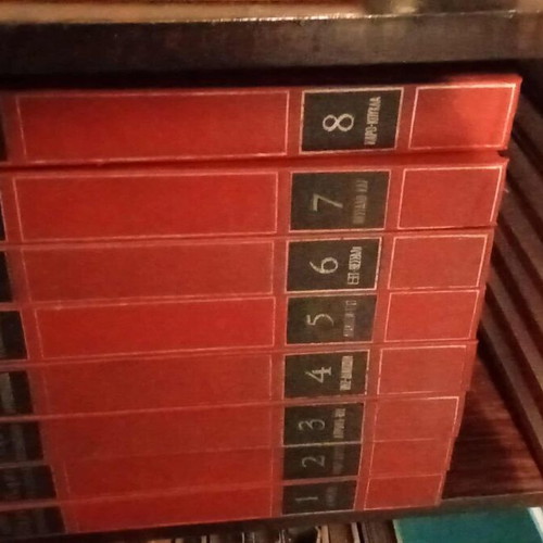 Domi Encyclopedia used, complete set of 15 volumes and atlas