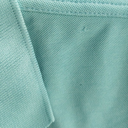 Clou men's polo shirt, turquoise, size XL