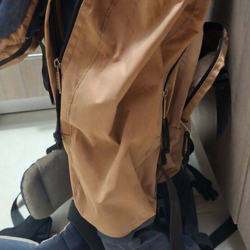 Terra camping backpack used, 65x45 cm, multiple pockets