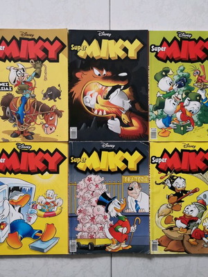 Super ΜΙΚΥ comics set of 6 like new, Greek language