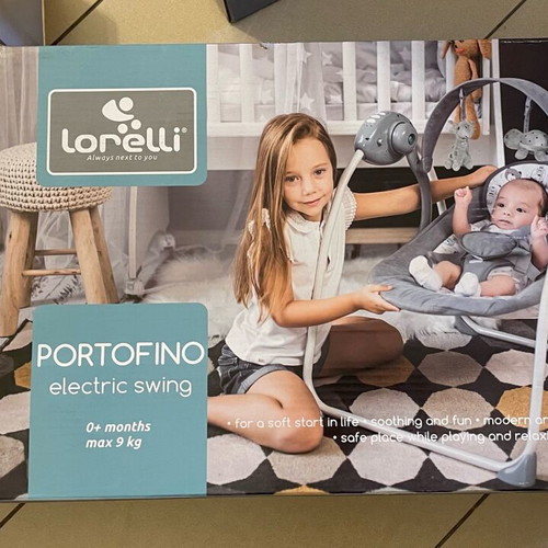 Lorelli Portofino Electric Swing for Babies used with Music and Toys