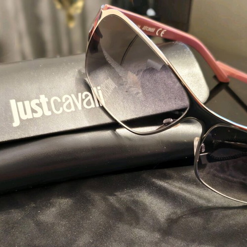 Just Cavalli Women's Sunglasses JC072S like new, silver