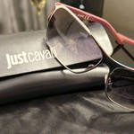 Just Cavalli Women's Sunglasses JC072S like new, silver