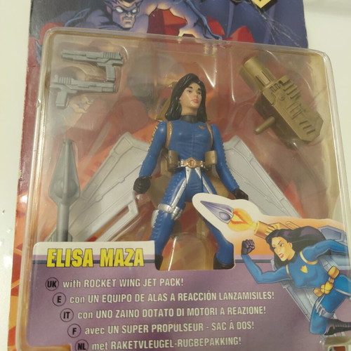 Vintage Gargoyles Elisa Maza Action Figure sealed Kenner 1995
