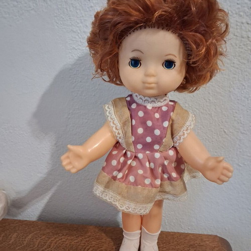 Vintage USSR doll 35cm used