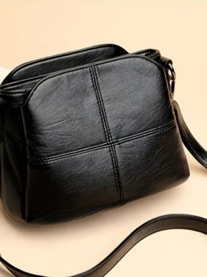Women's shoulder bag, black